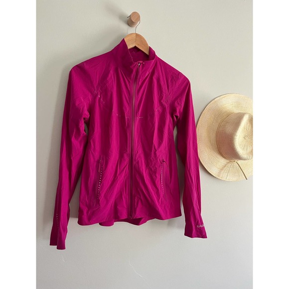 lululemon athletica Jackets & Blazers - Lululemon | Fast and Free Windbreaker Jacket | Ripened Raspberry Pink | Sz 6